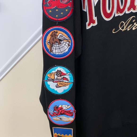 Black First Star Tuskegee airmen Crewneck - Picture 2 of 13